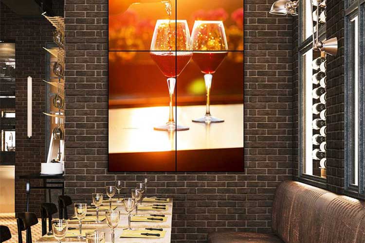 hjpno blog digital signage vantaggi del digital signag per ristoranti locali wine pub schermi interattivi in sala dattesa