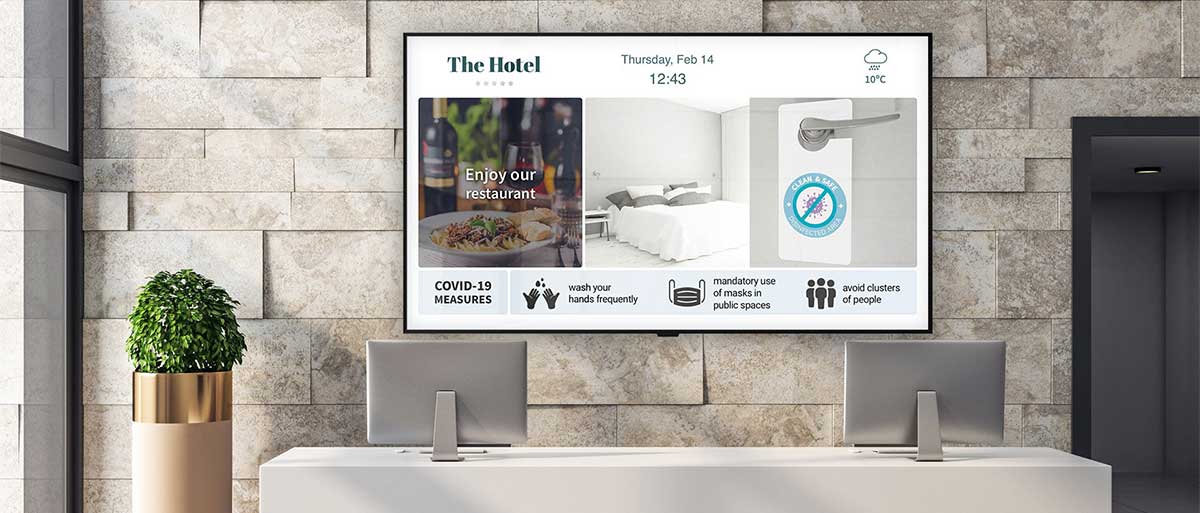 hjpno digital signage per hotel e alberghi scopri come sfruttare e ottimizzare al massimo un digital signage per hotel hjpno